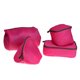thumbnail image 1 of 4pcs Del Lavadero Lencería Ropa Lavadora Conjunto de Bolsas Rose 4Pcs, 1 of 9