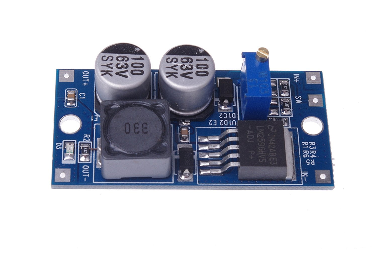 Smakn Dc Dc Lm2596hv Buck Converter 5v 60v To 1 25v 26v - 