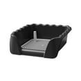 thumbnail image 4 of Runquan Dog Toilet Anti Splashing Portable Litter Box for Small Animals Bunny Rabbit black, 4 of 8