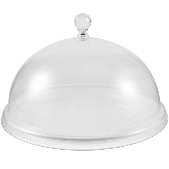 WHAMVOX Clear Plastic Cake Stand for Elegant Dessert Presentation and Fruit Display, and Stylish Serving Tray