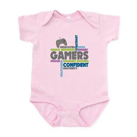 

CafePress - Gamers Body Suit - Baby Light Bodysuit Size Newborn - 24 Months