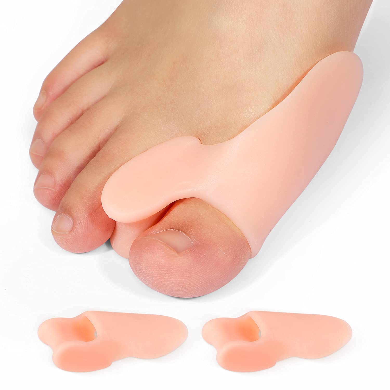 FERSWE 4 Pack Bunion Cushion and Protector, Bunion Pads, Bunion