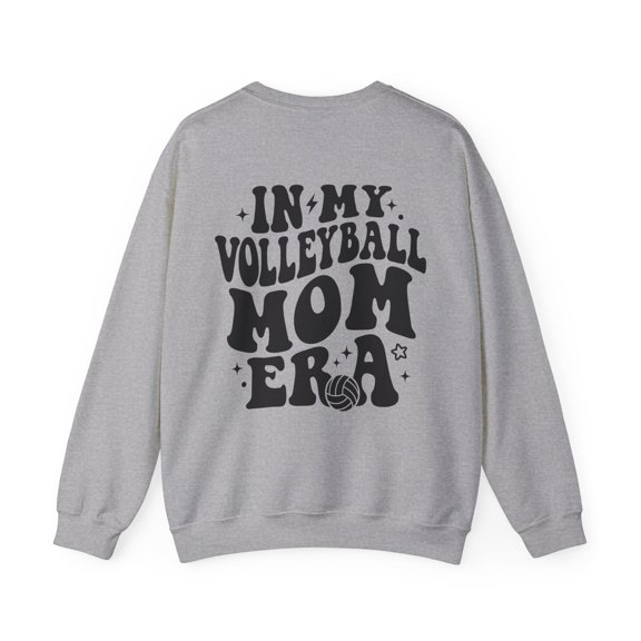 In My Volleyball Mom Era Front and Back Women's Sweatshirt