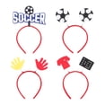 thumbnail image 1 of Miangastore Hair Hoops Abs 4Pcs 9.04X6.09X0.79in, 1 of 8
