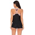 thumbnail image 5 of Women Tankini Swimsuit Racerback Tummy Control Top with Shorts Two Piece Bathing Suit, 5 of 5