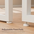 thumbnail image 2 of ZenSports 47-inch Home Office Computer Desk Modern Large MDF Adult Study Desk Natural, 2 of 9