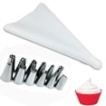thumbnail image 2 of Bewildely Cake Decorating Tools with Icing Bag Making Restaurant Kit Equipment Nozzles Pastry Accessory Props Cream Confectionery Type3 NO3, 2 of 6