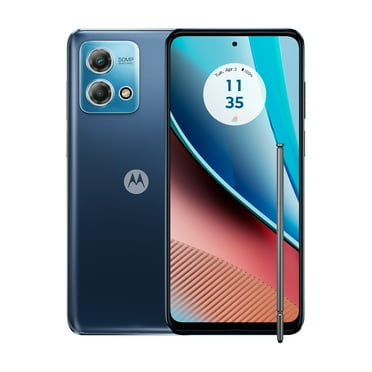 Walmart Family Mobile Motorola Moto G Stylus 4G (2023), 64GB, Blue - Prepaid Smartphone [Locked to Walmart Family Mobile]