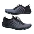 thumbnail image 1 of Zapatillas de vadeo unisex de goma suave para vadear en la playa (43 negro) Ehuebsd Para Estrenar, 1 of 2