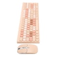 thumbnail image 4 of Combo de Teclado y Mouse Coloridos Juego de Teclado y Mouse Inalámbrico de 24GHz 104 Teclas 12 Accesos Directos Ergonomía Compacta para Computadora PC Computadora ANGGREK Otros, 4 of 8