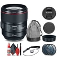 thumbnail image 1 of Canon EF 85mm F/1.4L IS USM Lens (2271C002) + Trousse de Filtres + Capuchon de Protection + Plus, 1 of 2