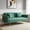 Green, variant on Stylish Velvet Sofa 70" Sofa Sleeper Convertible with Matching Pillows for Living Room,Apartment,Small Spaces (Beige)