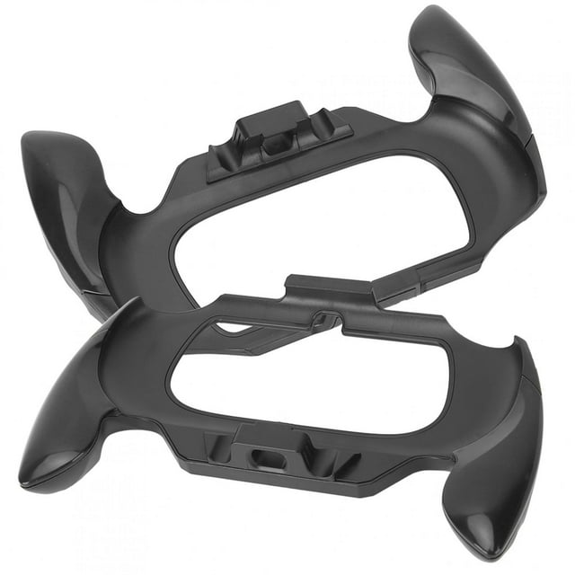 Support de Manette de Jeu Anti-Transpiration Poignée Anti-Dérapant Support de Manette de Jeu à un Bouton Live Lock pour PSV2000 PSVITA Sans Fil Manette de Jeu Noir