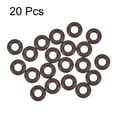 thumbnail image 2 of Fluorine Rubber O-Rings 9mm OD 4.2mm ID 2.4mm Width FKM Seal Gasket, Brown 20pcs, 2 of 3