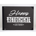 thumbnail image 2 of Darling Souvenir Grey Text Personalized Retirement PartyGuestKeepsake MemoryBookHardboundSign-InBook RegistryMessageGuestbook-9 x 12 Inches, 2 of 4