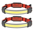 thumbnail image 1 of Compatible With2pcs Head Light Lamp,usb Rechargeable For Fishing Running Camping, 1 of 4