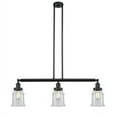 thumbnail image 6 of Innovations Lighting 213-S Canton Canton 3 Light 39" Wide Linear Chandelier - Brass, 6 of 7