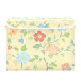 thumbnail image 7 of Yayeee Collapsible Cube Storage Bin with Lid Fabric Closet Decorative Basket with Handles, Colorful Flower, 7 of 7