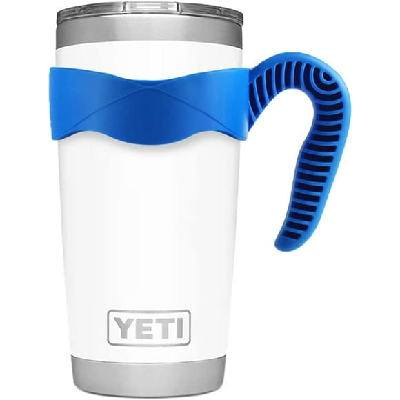 Tumbler Handle for YETI Rambler Cup, Anti Slip Travel Mug Grip Cup Holder for Stainless Steel Tumblers, Yeti, Ozark Trail, Rtic,Sic and More Tumbler Mugs BPA Free ( 20OZ,30OZ)
