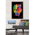 thumbnail image 2 of Jason Naylor - Fist of Color Wall Poster, 22.375" x 34", Framed, 2 of 3