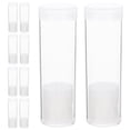 thumbnail image 3 of KAKOWELY 10 Pcs Tubes de Pièces Support de Rangement pour Pièces de Collection Conteneur Transparent pour Collectionneurs, 4.49x"X1.42"X1.42 Pouces, 3 of 5