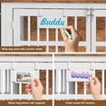 thumbnail image 2 of POAO 27"Heavy Duty Dog Crate Furniture with Name Tag, Dog Kennel Indoor for Small Dogs, Double-Doors Sturdy Metal Dog Cage for Anxiety Dog, 2 of 9