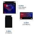 thumbnail image 2 of YB9A-A 12V 9AH 130 CCA Battery Replacement for ThrottleX - AD9A-A, 2 of 13