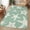 Green, variant on Coastal Starfish Bathroom Rugs Non Slip Washable Bath Mat Absorbent Front Door Mat Seafoam Blue Nautical Vintage Marine Life Indoor Doormat for Kitchen Entryway Shower Decor Accessories 15.7"x23.6"