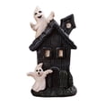 thumbnail image 1 of Halloween Resin Mansion Ornament - Premium Resin, Creepy/Festive Design, For Table/Mantel/Windowsill, Easy to Display/Store, 1 of 1