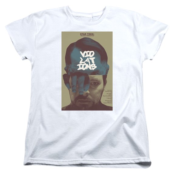 Star Trek Tng Season 5 Episode 12 Women's T-Shirt White