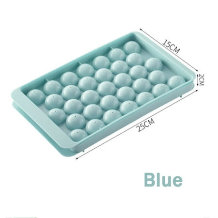 

16 Grids Summer Round Ice Mould Ice Cube Tray Cube Mar Plastic Mold Forms Food Grade Mold DIY Ice Cream Mould Kitchen Gadgets
