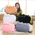 thumbnail image 3 of Almohada de felpa para gato y galleta Kawaii, cojín de gatito, juguete de peluche colorido suave, decoración del hogar, artículos para el hogar, regalos de navidad, 3 of 4