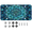Multicolor 2, variant on ADECORIVY Turquoise License Plate, Aluminum Decorative Novelty Vanity Tag with 4 Holes, Front Plate for Men Women Car Tag Accessories, 6 x 12 inch