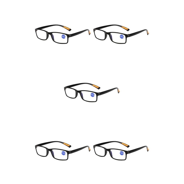 Minnieouse TR90 Ultralight Anti Blue-Ray Gafas de lectura Anti Blue Light Gafas presbiópicas Hyperopia Eyewear Readers +1.5 2.5 3.5 Type5 NO5 Minnieouse CBP074330