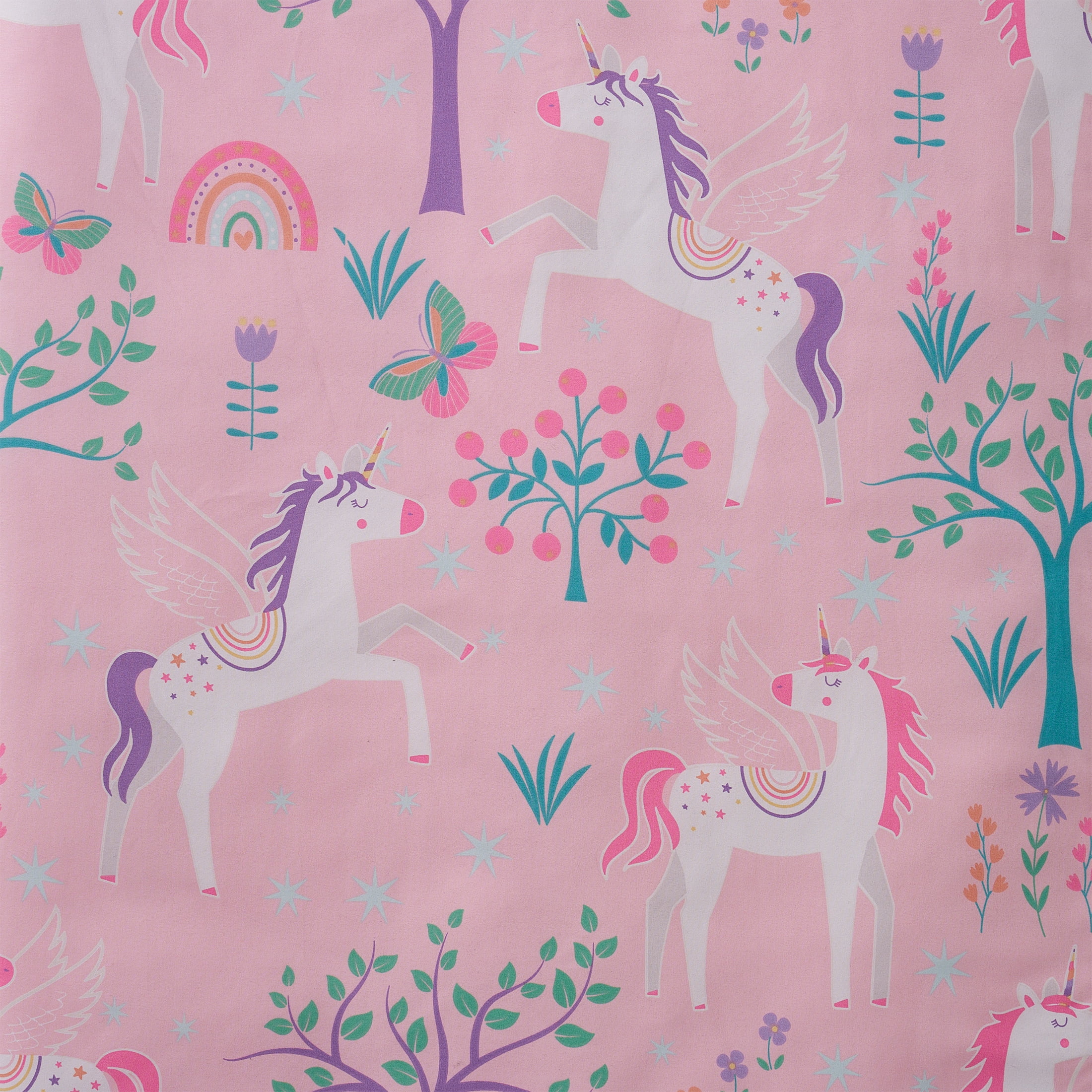 Your Zone Pink Unicorn Glow in the Dark Child's Nap Mat, 24" x 70"
