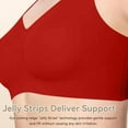 thumbnail image 6 of WCJM Jelly Bra Lifting Wire Jelly Bra Supportive Bras Comfor t and Soft Breathable Workout Fitness Bra Jelly Bra Lifting Wire Jelly Bra Supportive Bras Comfor t and Soft Breathable, 6 of 7