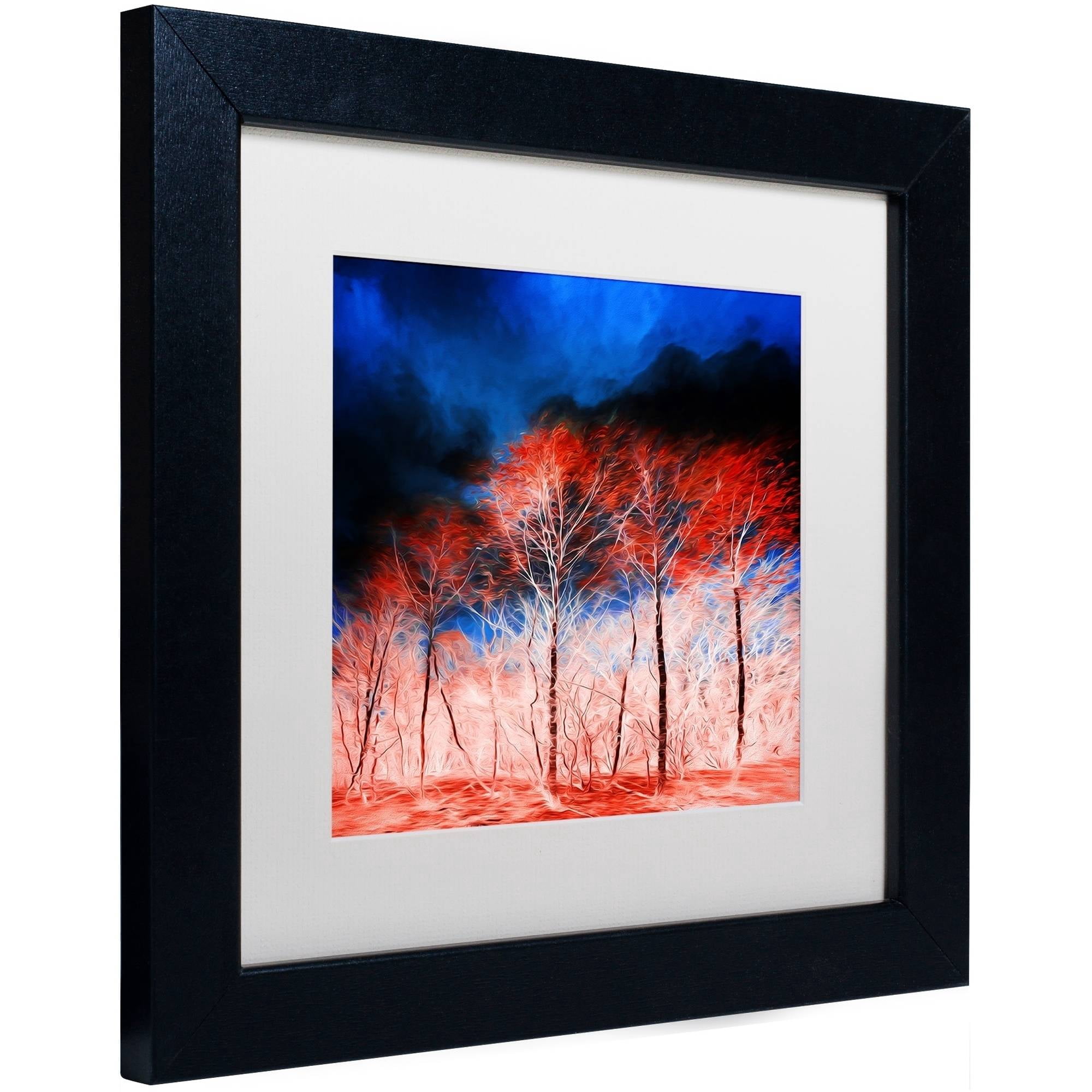 Trademark Fine Art "The Worst Is Yet To Come" Canvas Art by Philippe Sainte-Laudy White Matte, Black Frame