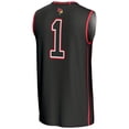 thumbnail image 3 of Youth GameDay Greats Black #1 Illinois State Redbirds Lightweight Basketball Jersey, 3 of 4