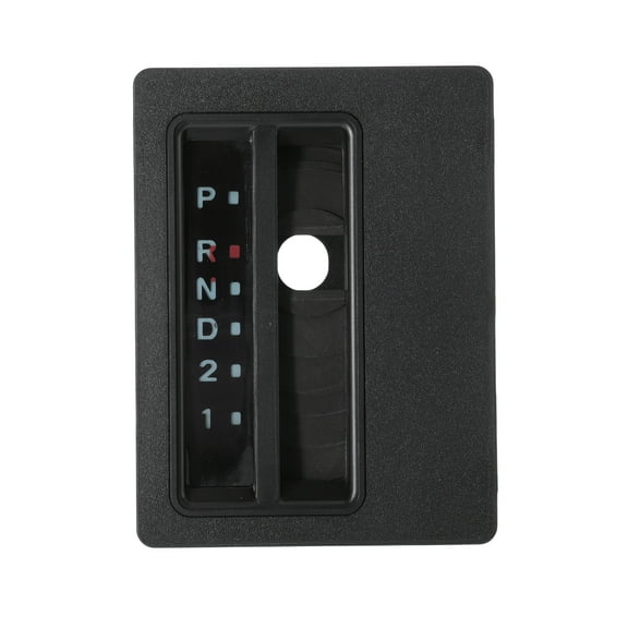 Unique Bargains Automatic Floor Shift Indicator Bezel for Jeep Wrangler TJ 1997-2006 No.06130553 Automatic Transmission Gear Shift Indicator Bezel Auto Floor Shifter Trim Console