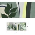 thumbnail image 5 of Visual Art Decor Boho Wall Art Bohemian Wall Decor Bathroom Art Wall Decor Boho Decor Framed Canvas Artwork Ready to Hang (Sage Green)12x16inchx3 Pieces, 5 of 11