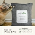 thumbnail image 6 of Moso Natural Air Purifying Bag, 500g Bamboo Charcoal Odor Absorber, Unscented Odor Eliminator, 6 of 9