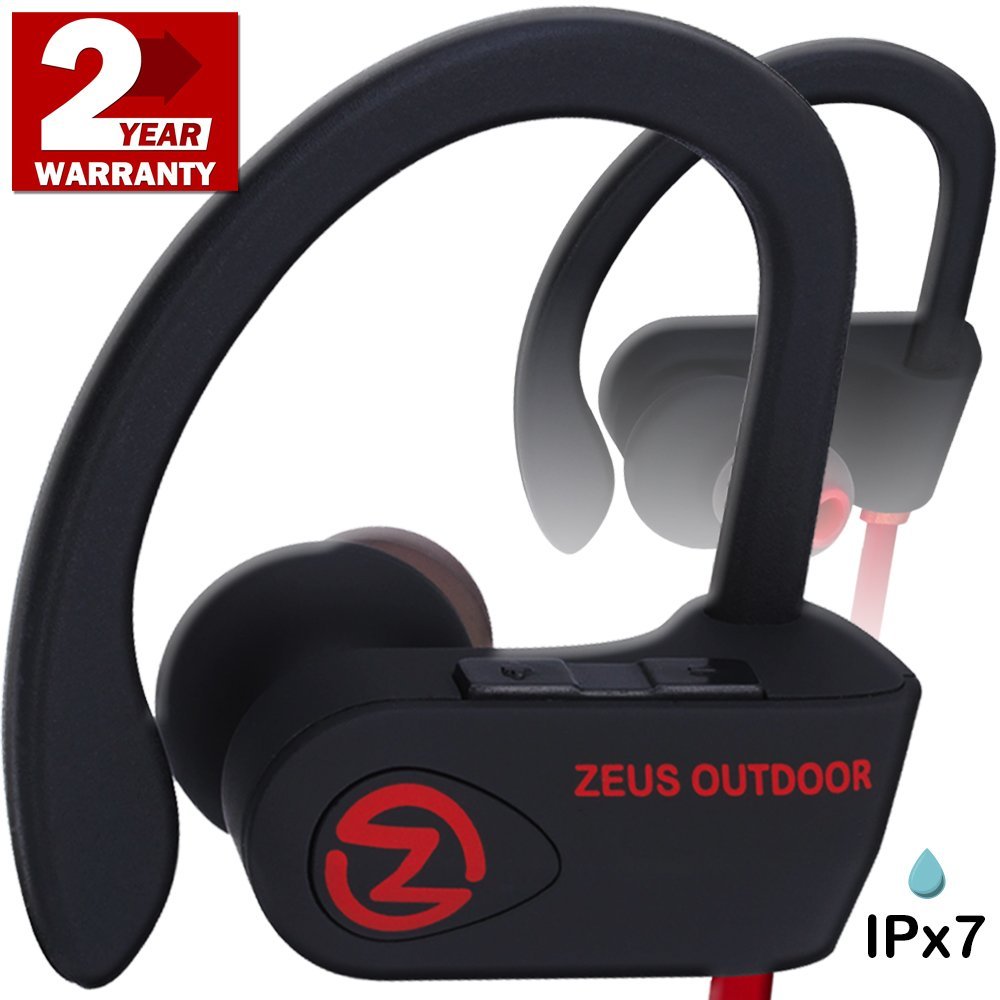 Bluetooth Headphones ZEUS OUTDOOR Wireless Earbuds HD Stereo Waterproof