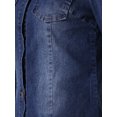 thumbnail image 5 of INSPIRE CHIC Denim Shirt Women Button Down Long Sleeve Pocket Trendy Denim Tops Jean Shirts, 5 of 5