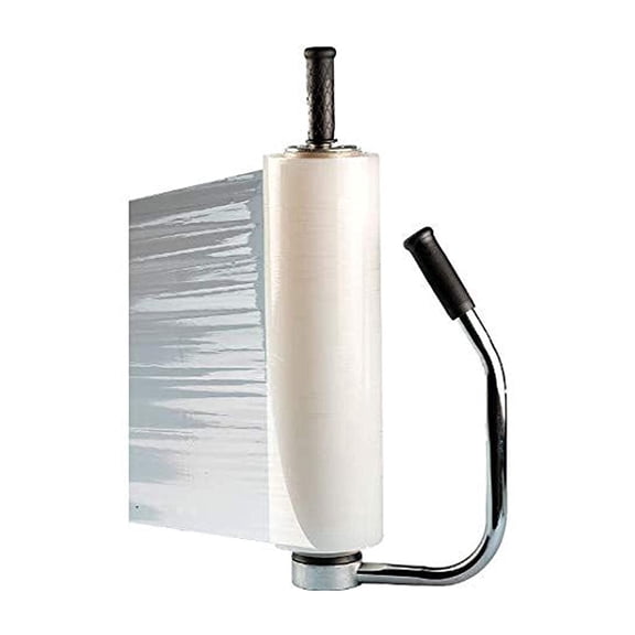 MMBM Heavy Duty Stretch Wrap Hand Dispenser 1 Pc Durable Fits 12"-18" Stretch Film Rolls for Easy Packing