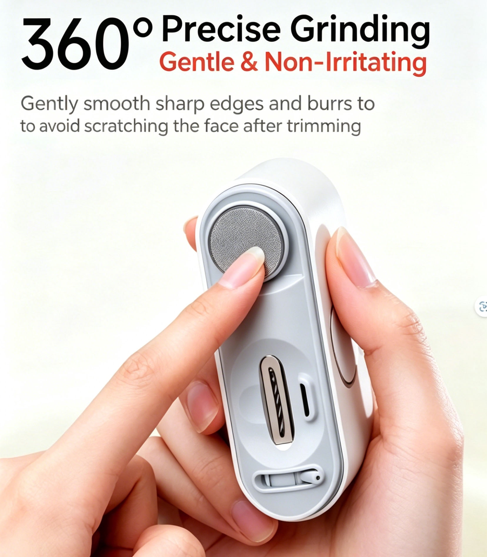 Electric Nail Clipper 4 Modes Safe Trimmer Polishing Tool for Baby Kids Adults Seniors Home Use