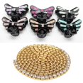 thumbnail image 4 of DIY Resin Diamond Crystal Rhinestones Chain Trim Ribbon Roll Sewing Craft Decoration (#08), 4 of 4