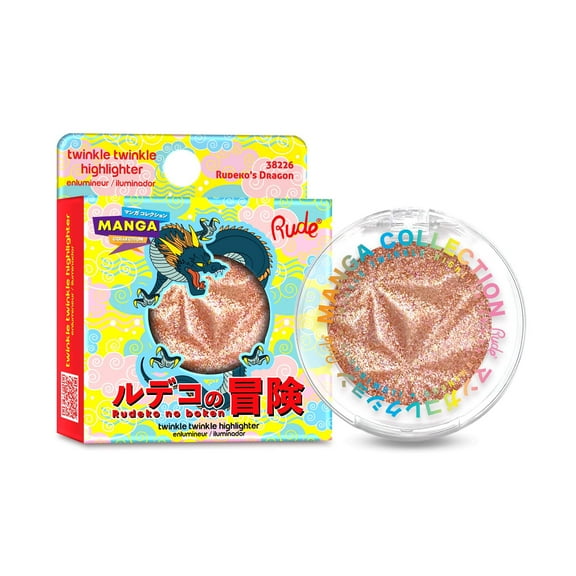 RUDE COSMETICS Manga Collection Twinkle Twinkle Highlighter - Rudeko's Dragon