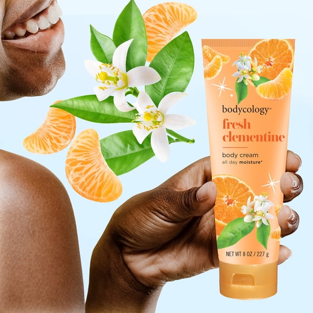 Bodycology Moisturizing Body Cream, Fresh Clementine, 8 oz