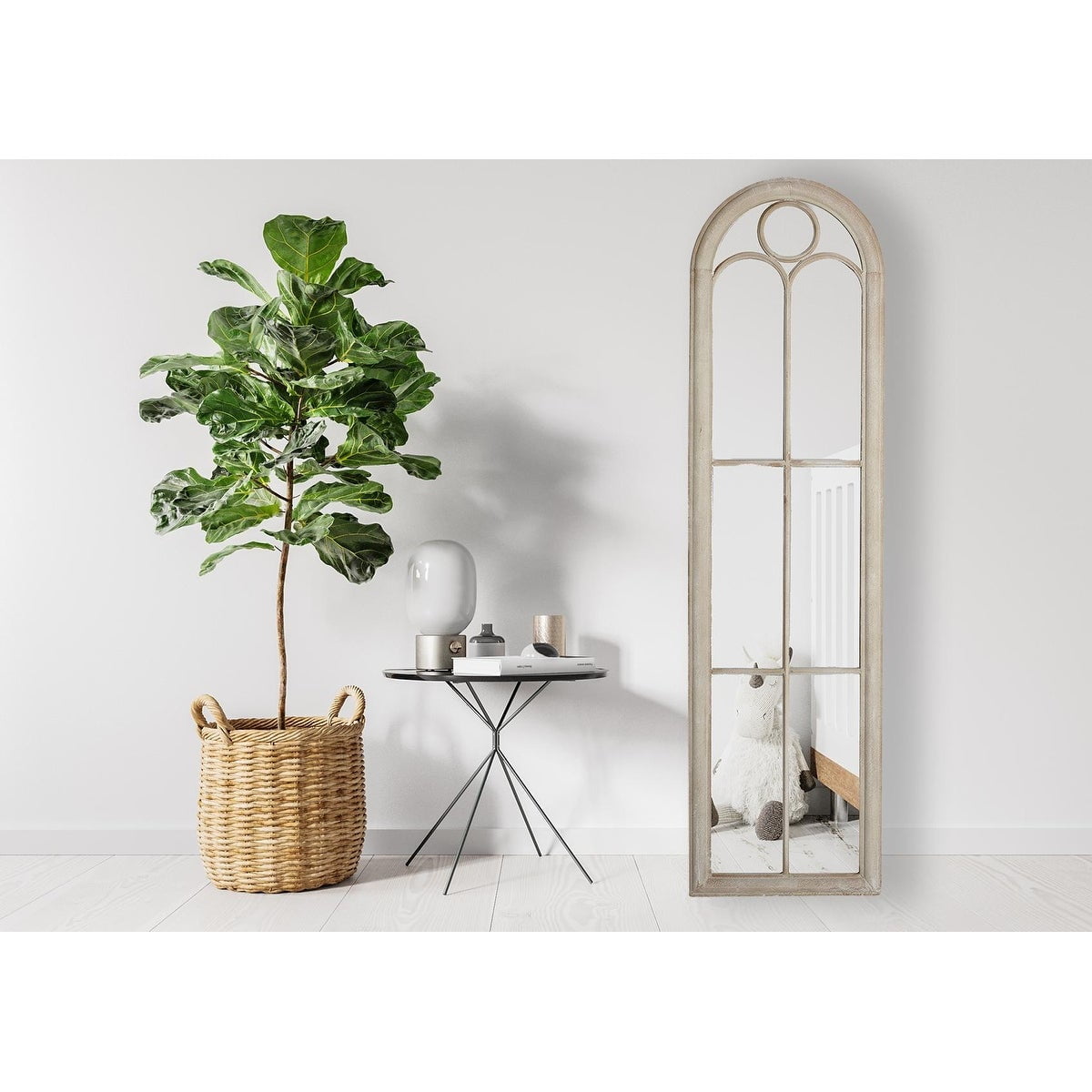 Distressed Full Length Mirror 65''*17''*1.6