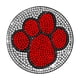 thumbnail image 2 of pstuiky Platillo para coche con diseño de huella de perro universal antideslizante decorativo con aislamiento térmico., 2 of 7